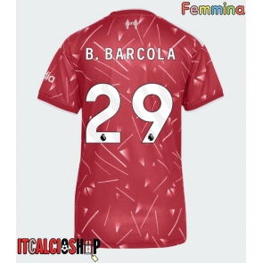 Liverpool Bradley Barcola #29 Prima Maglia Femmina 2026-27 Manica Corta Liverpool Bradley Barcola #29 Prima Maglia Femmina 2026-27 Manica Corta